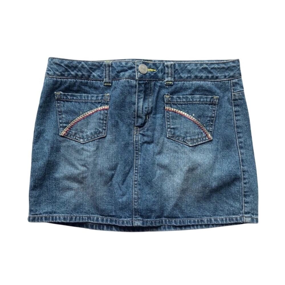Circo Embroidered Denim Skirt Size Girls XL